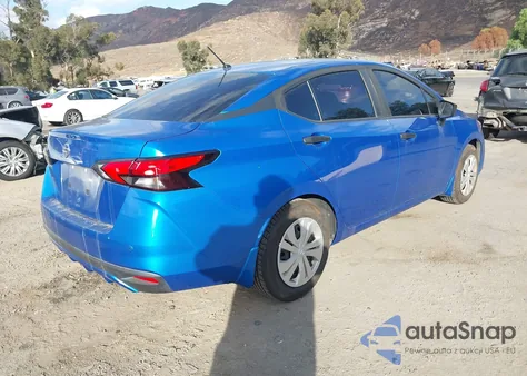 2021 Nissan Versa S Xtronic Cvt z USA, uszkodzony, nr VIN 3N1CN8DV8ML820888